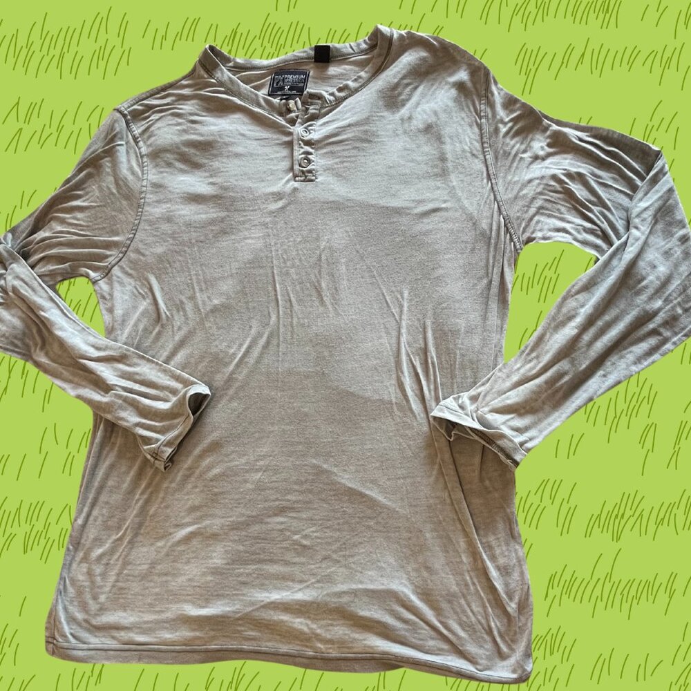 👕 SUPER soft! -- PX Premium Xpression Long Sleeve Henley